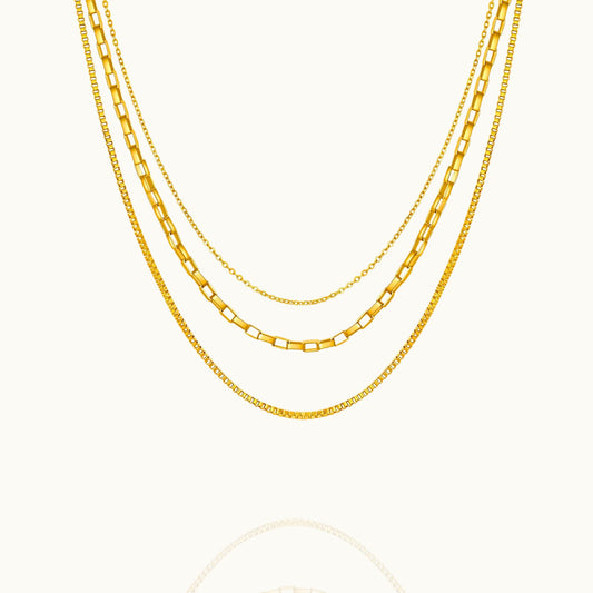 VANESSA Triple Necklace