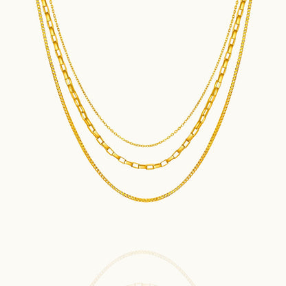 VANESSA Triple Necklace